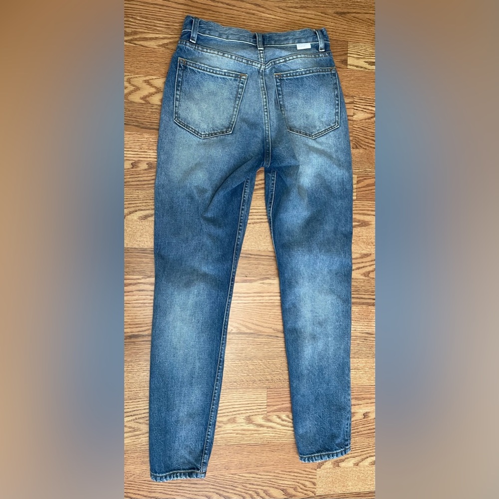 Boyish High Rise Blue Jeans - Picture 11 of 15